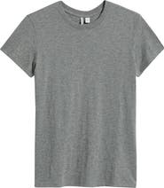 Nordstrom Pima Cotton Slub Crewneck T-Shirt