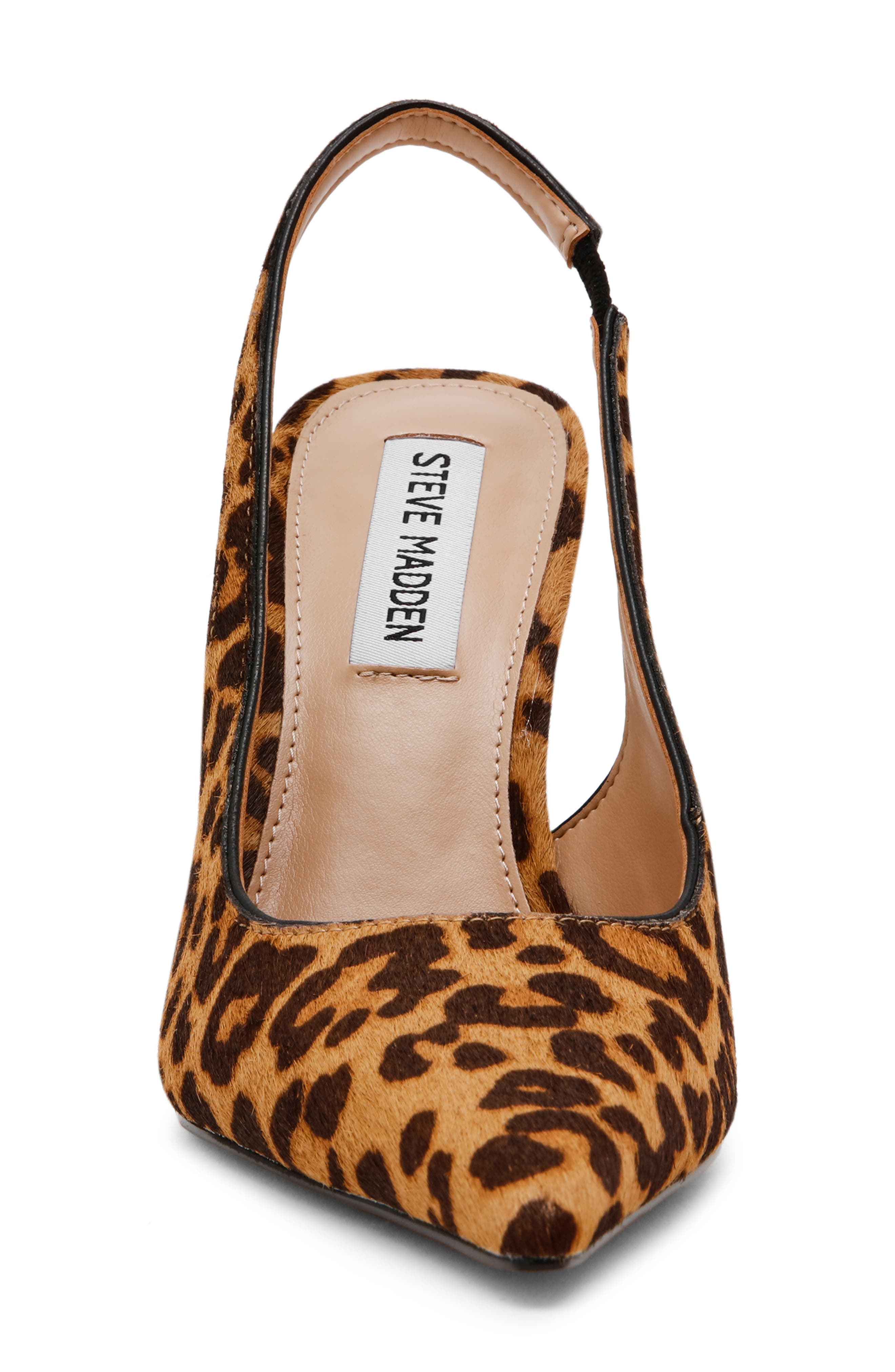 Reyes Pointed Toe Slingback Sandal, Alternate, color, LEOPARD