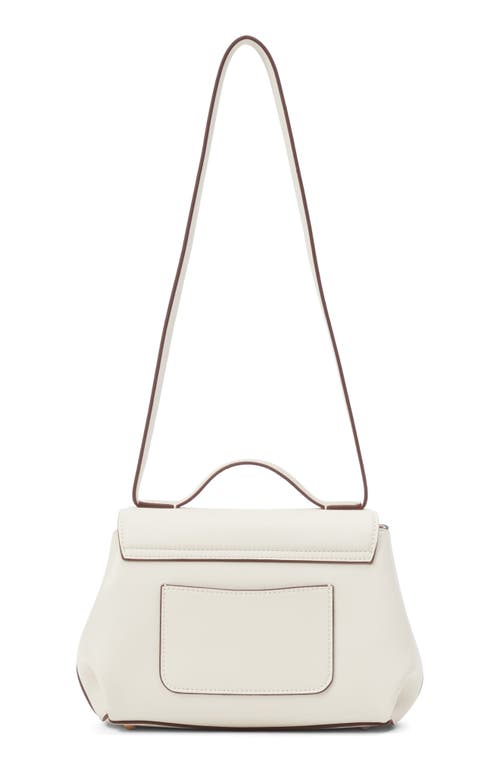 Rag & Bone Realm Leather Crossbody Bag In Antique White