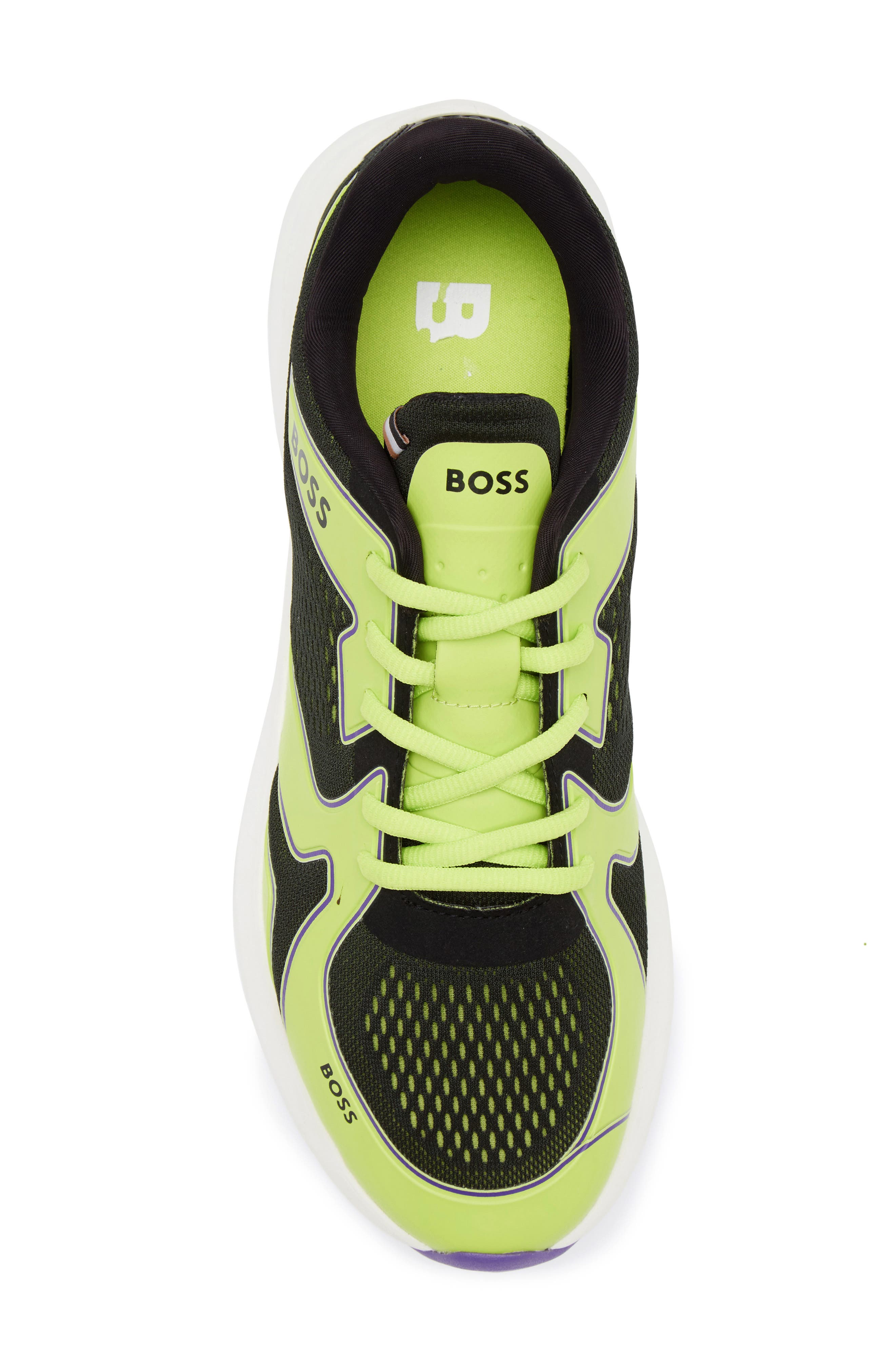 BOSS Owen Runn Empr Sneaker, Alternate, color, Open Grn