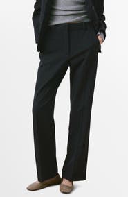 MANGO Straight Leg Pants