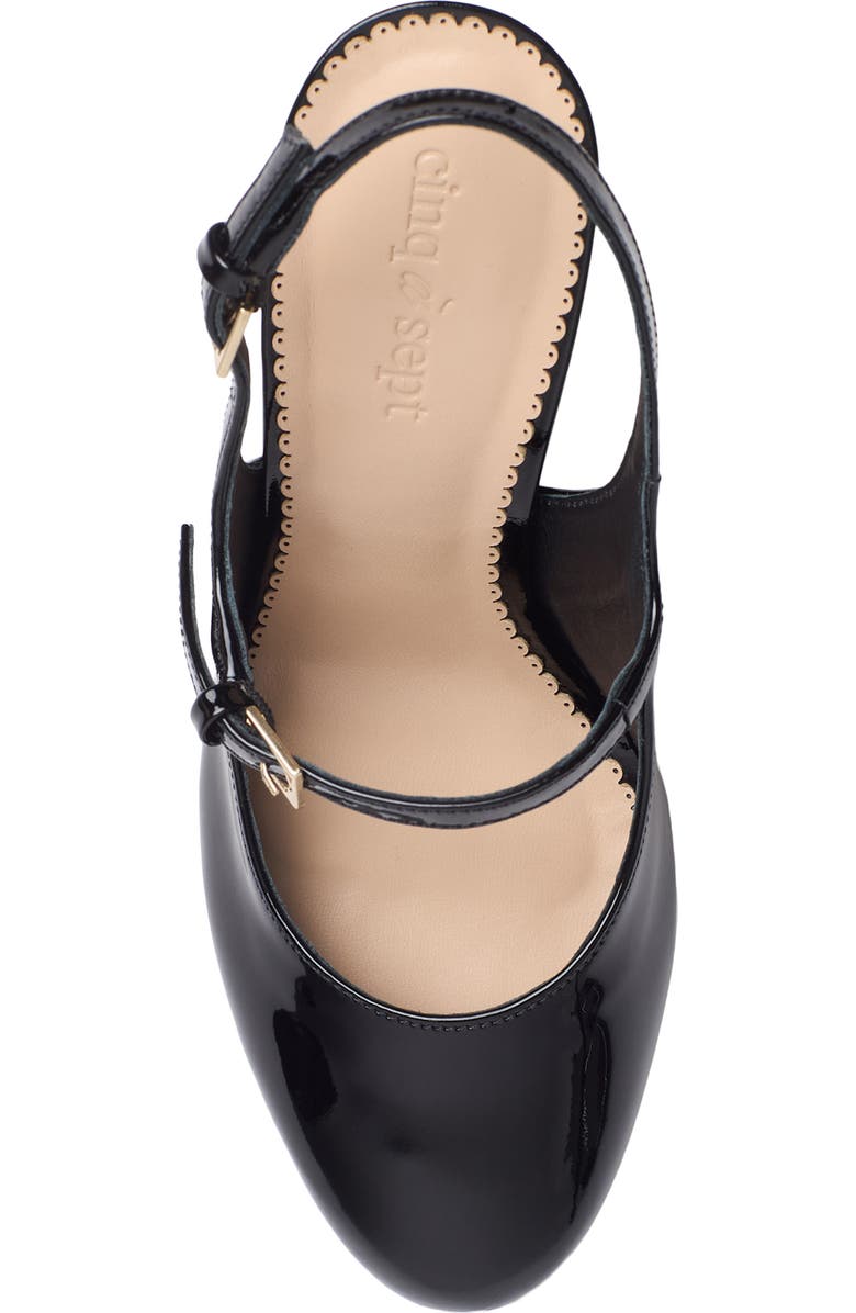 Cinq à Sept Lola Mary Jane Slingback Sandal, Alternate, color, Black