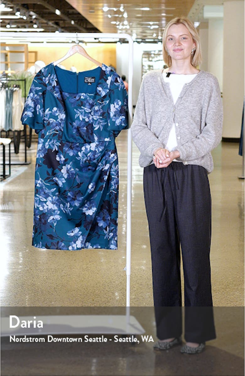 Floral Sheath Dress, sales video thumbnail