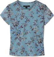 AllSaints Ellie Floral Mesh T-Shirt