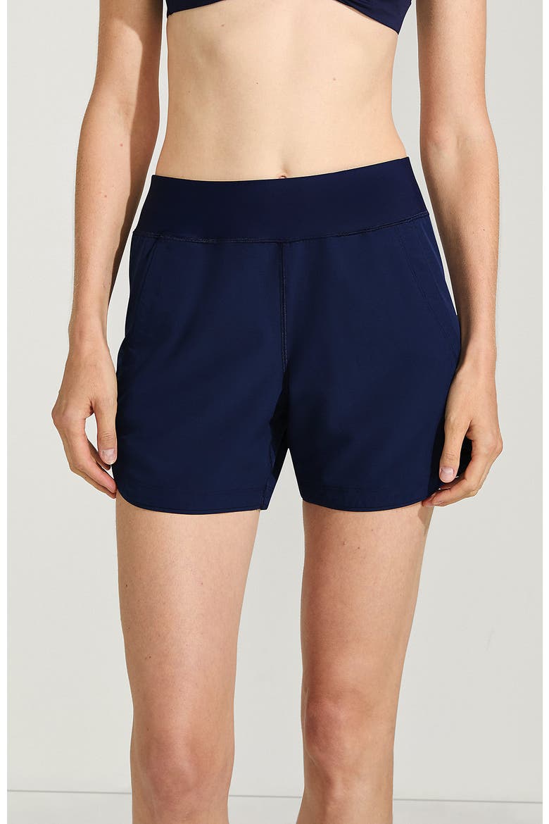 SunShade UPF 50 5" Board Shorts, Main, color, Deep Sea Navy
