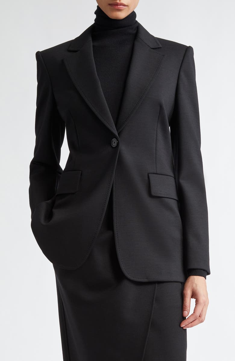 Max Mara Serio One-Button Blazer, Main, color,