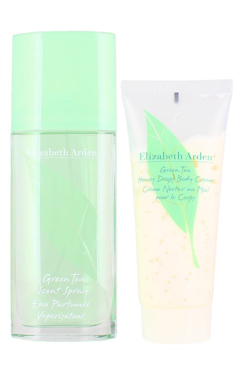 Green Tea 2-piece Fragrance Gift Set $62 Value In Transparent