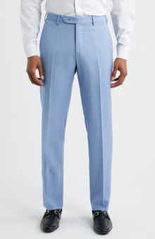 Zanella Parker Flat Front Wool Dress Pants