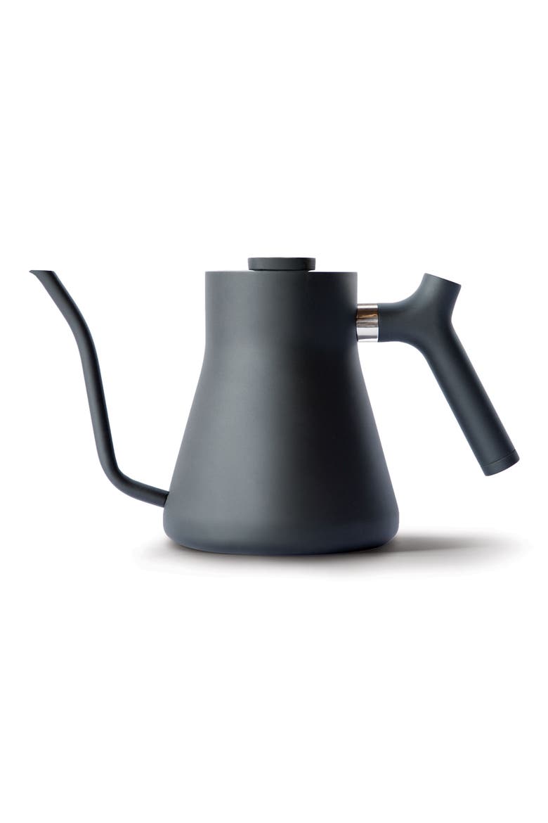 Stagg Stovetop Pour Over Tea Kettle, Main, color, BLACK