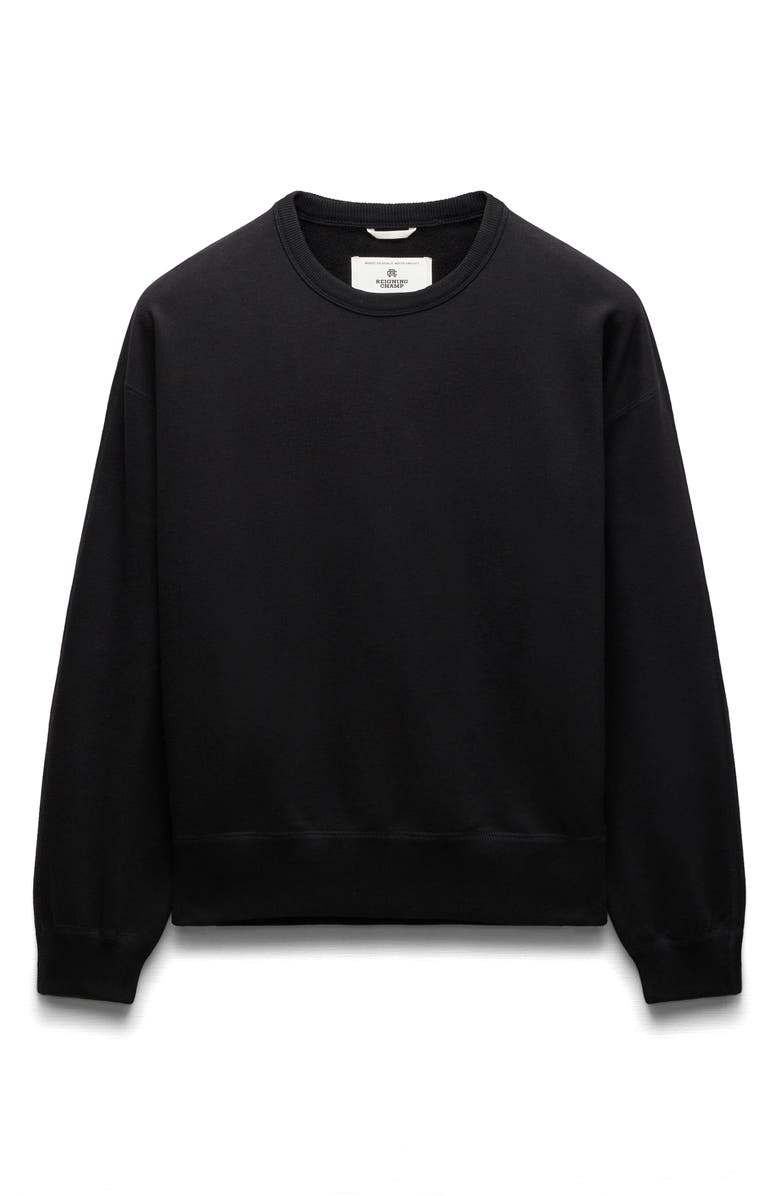 Reigning Champ Midweight Terry Relaxed Crewneck Sweatshirt, Alternate, color, 