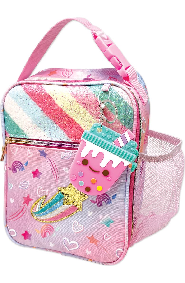 HOT FOCUS Kids' Rainbow Insulated Lunch Tote, Main, color,