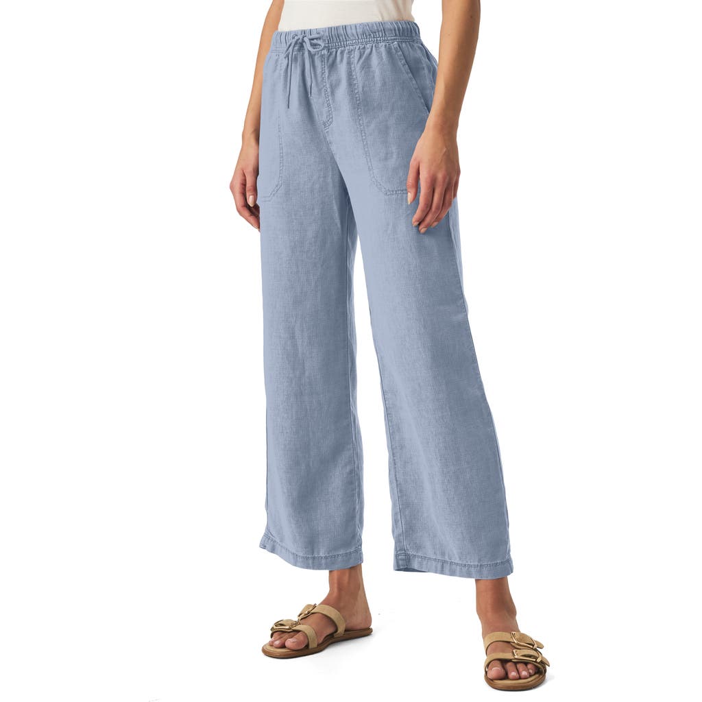 Splendid Gianna Drawstring Straight Leg Pants In Seaport