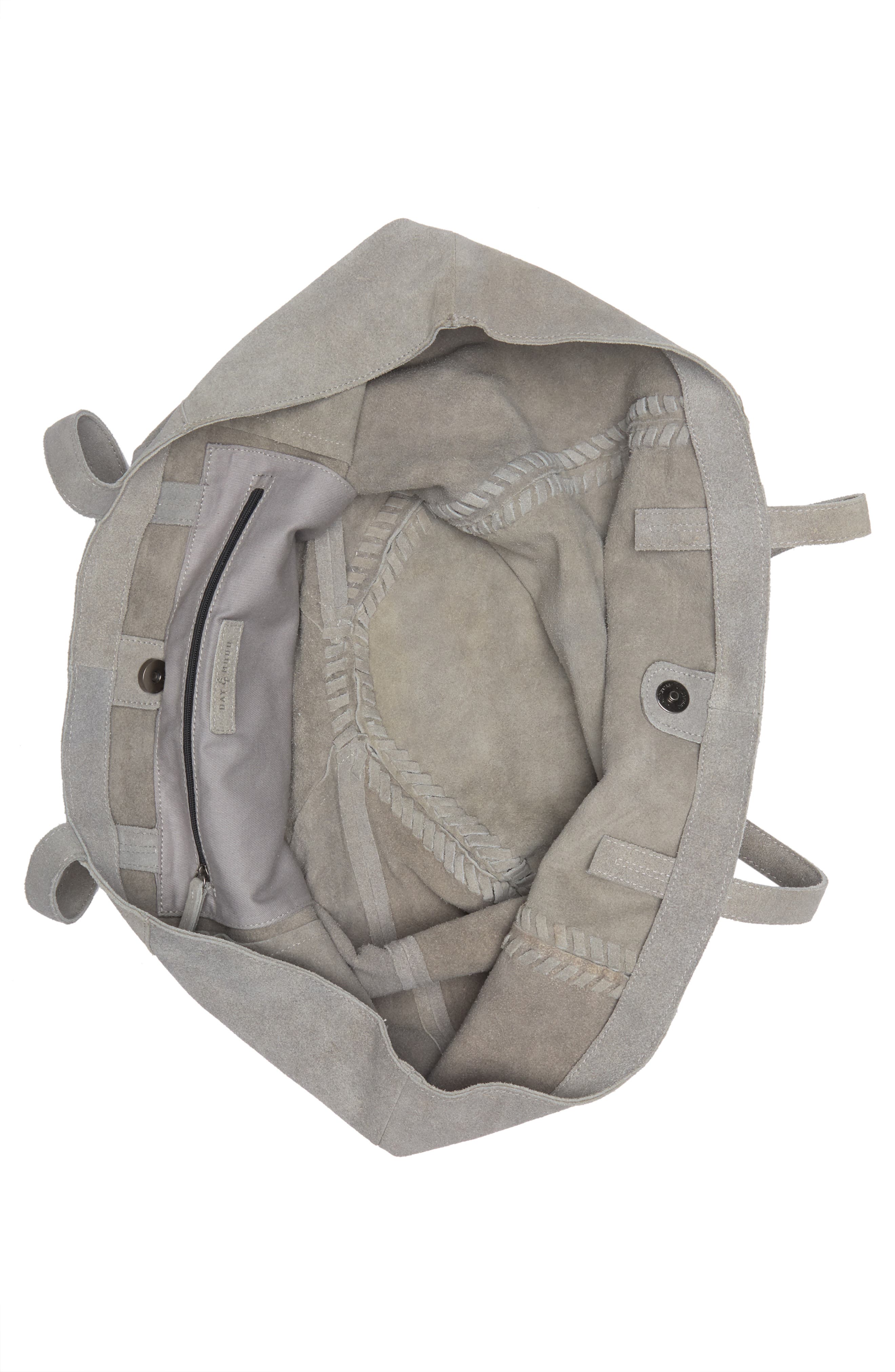 DAY & MOOD Day and Mood Gia Suede Tote Bag, Alternate, color, 