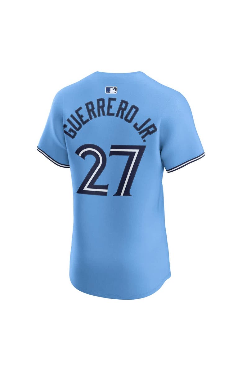 Nike Men's Nike Vladimir Guerrero Jr. Powder Blue Toronto Blue Jays Alternate 2 Elite Jersey, Alternate, color,