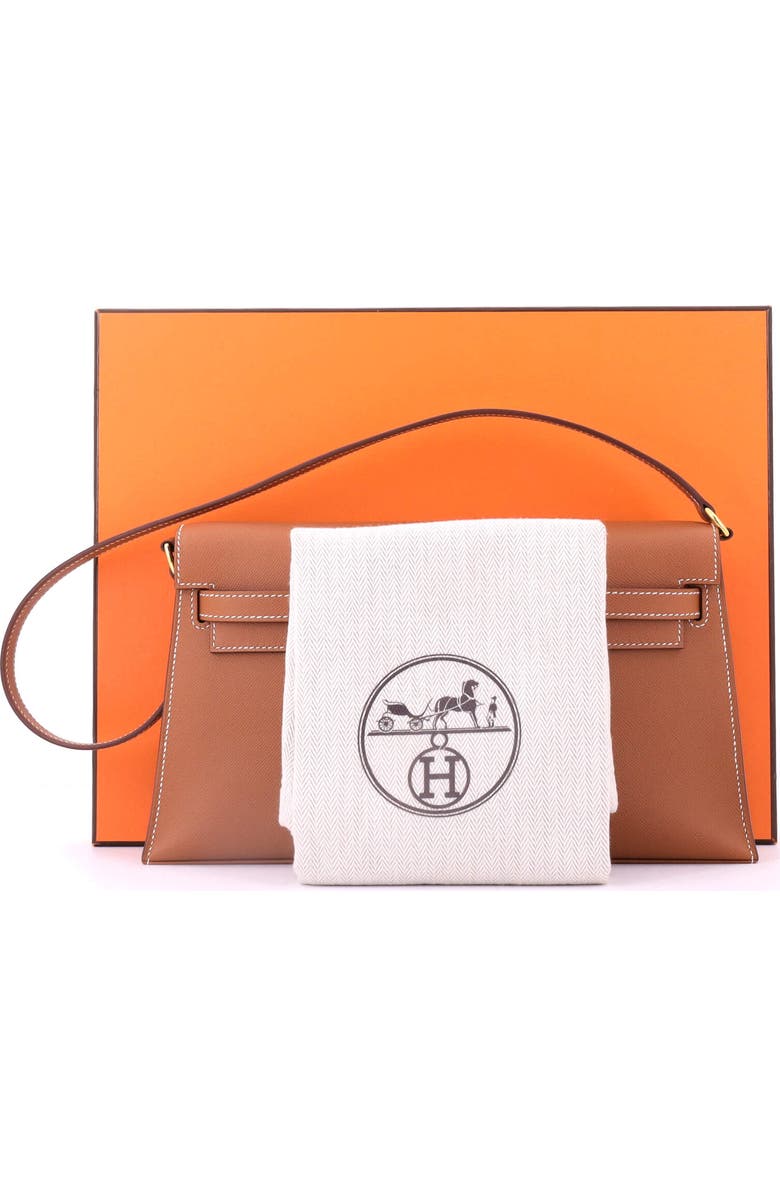 Pre-Owned Hermes Kelly Elan Shoulder Bag Madame, Alternate, color, Gold