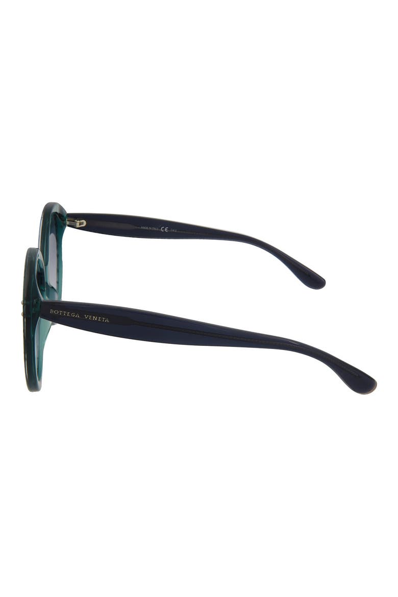 53mm Cat Eye Sunglasses, Alternate, color, BLUE BLUE BLUE/GBU