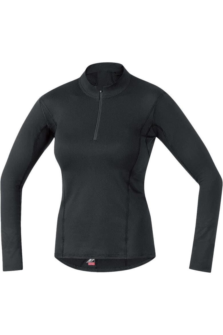 Base Layer Thermo Turtleneck - Women's, Main, color, Black