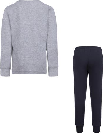 Kids' Long Sleeve Tee & Fleece Joggers Set