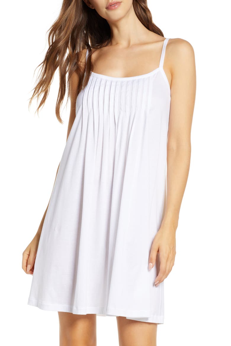 Juliet Babydoll Chemise, Main, color, WHITE
