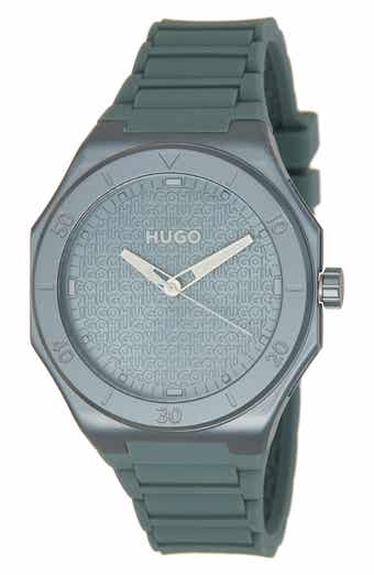 Grail Light Silicone Strap Watch, 42mm