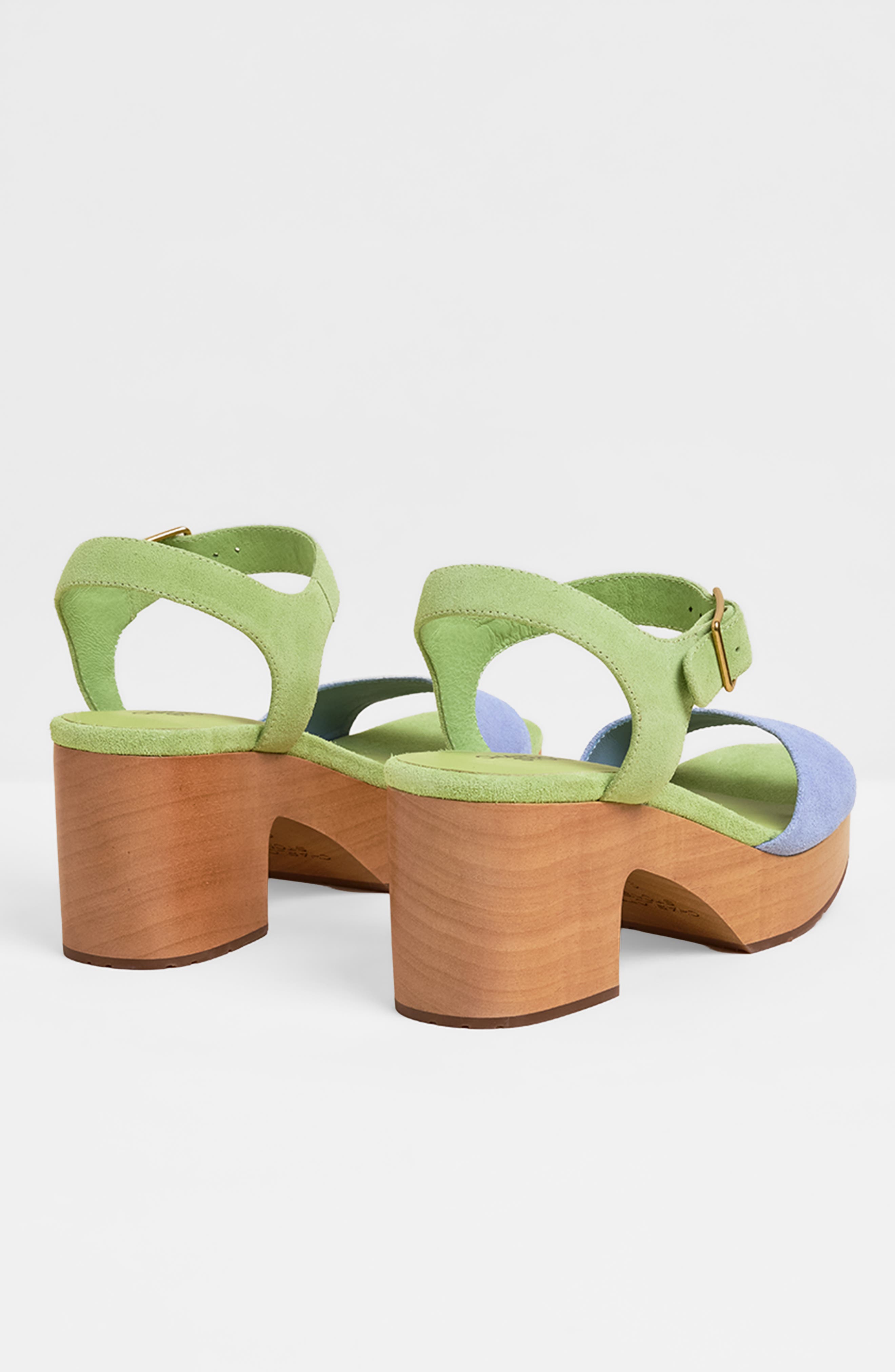 Charlotte Stone Mona Clog Sandal, Alternate, color, Powder