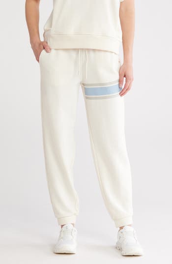Yogalicious Terry Joggers In White