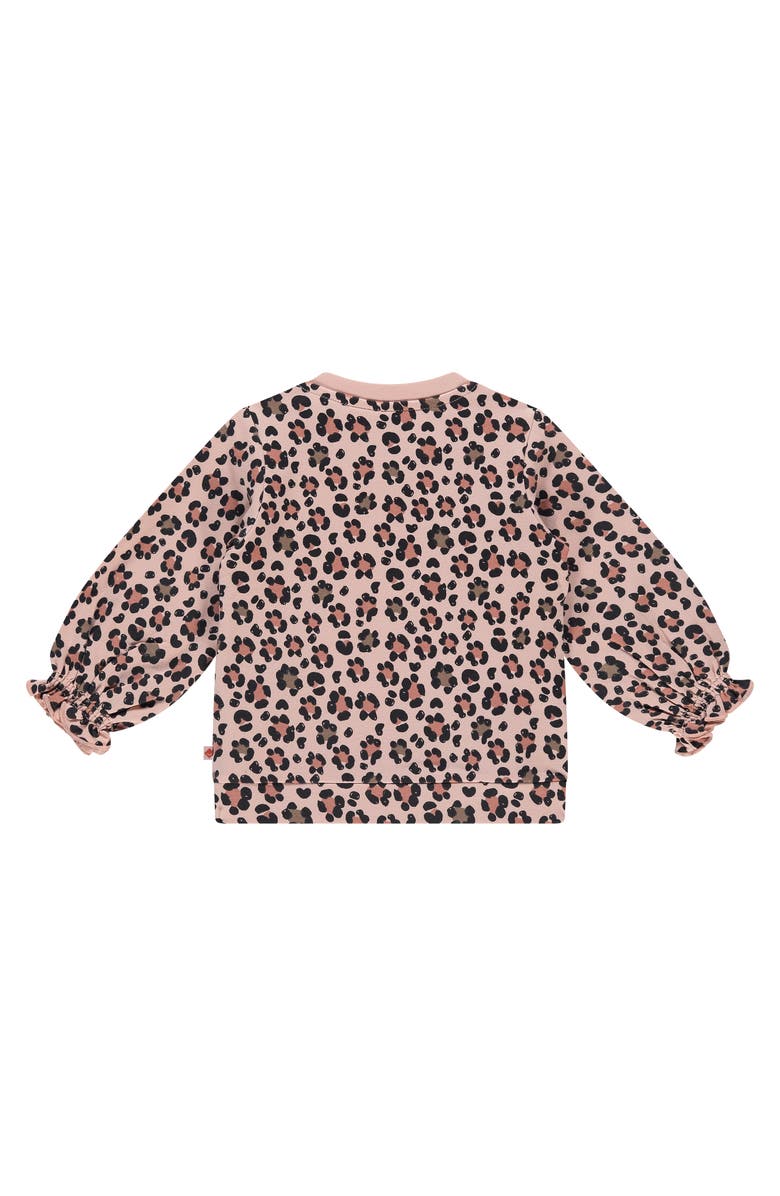 BABYFACE Leoprad Print Sweatshirt, Alternate, color, Blossom
