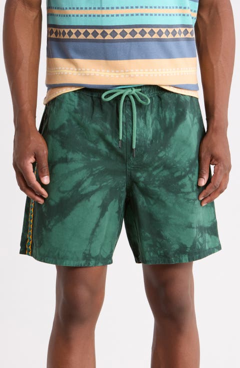 Cortez Print Drawstring Shorts