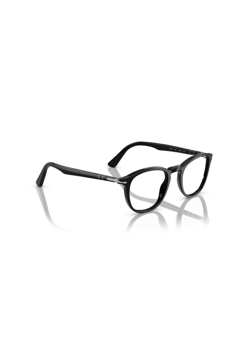 49mm Round optical glasses, Alternate, color, Black