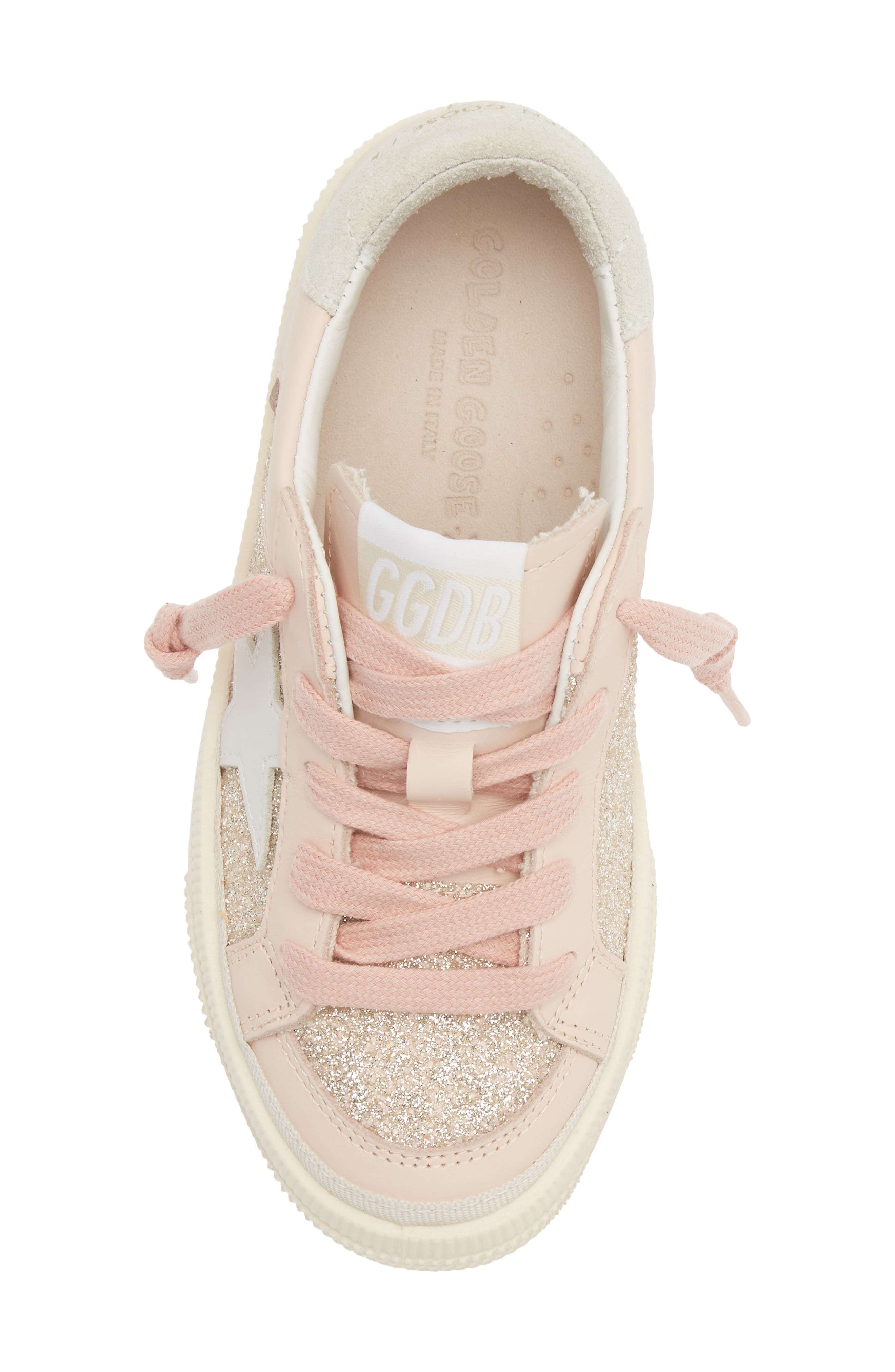 Kids' May Sneaker, Alternate, color, PALE PINK/ MILK/ GREY