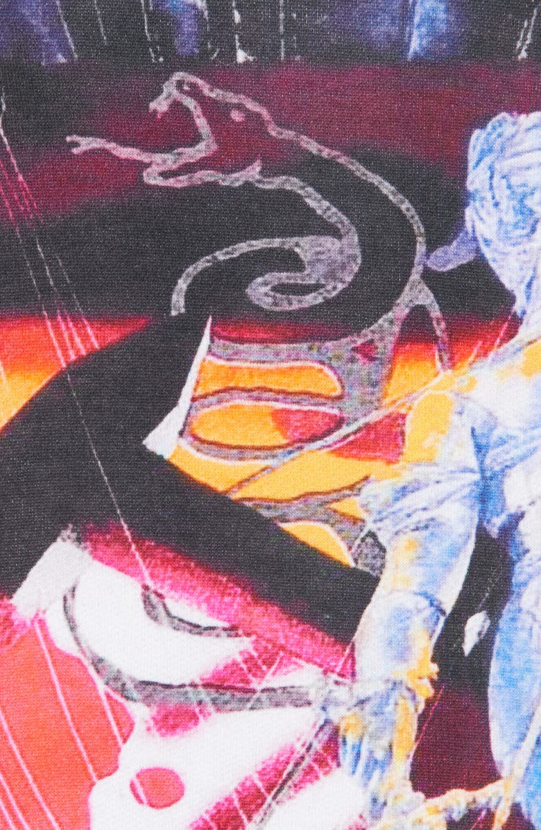 R13 Metallica Print Hoodie, Alternate, color,