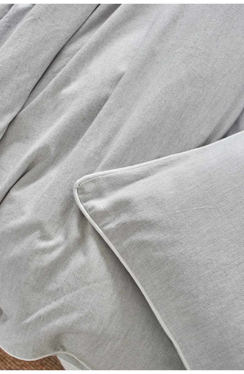 carol & frank Tate Boulder Cotton Standard Pillow Sham, Alternate, color, Grey