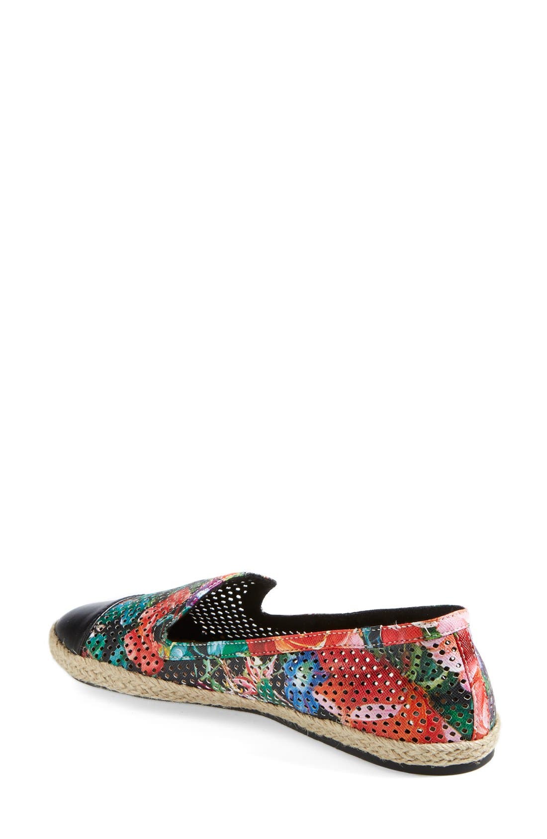 KENDALL + KYLIE Madden Girl 'Poppyy' Espadrille Flat, Alternate, color, FLORAL/ BLACK
