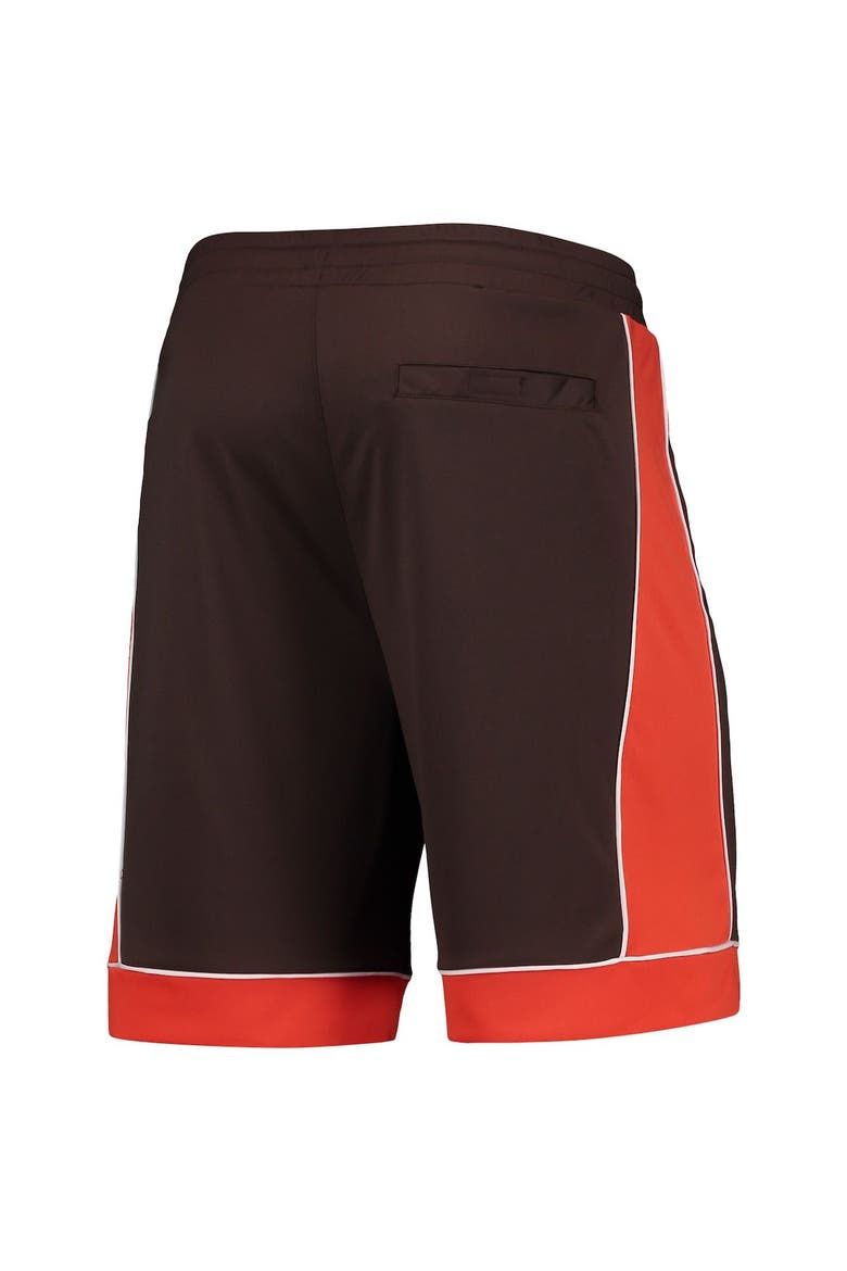 Men's Starter Brown/Orange Cleveland Browns Fan Favorite Fashion Shorts, Alternate, color, Brown