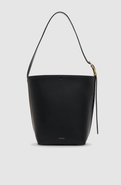 ANINE BING Elly Bucket Bag Grained Leather
