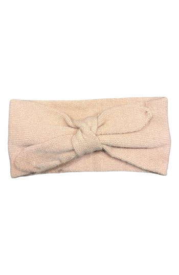 Marcus Adler Bow Headband In Blush