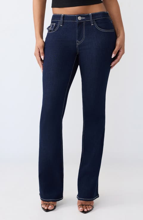 Becca Flap Pocket Bootcut Jeans (2S Body Rinse)