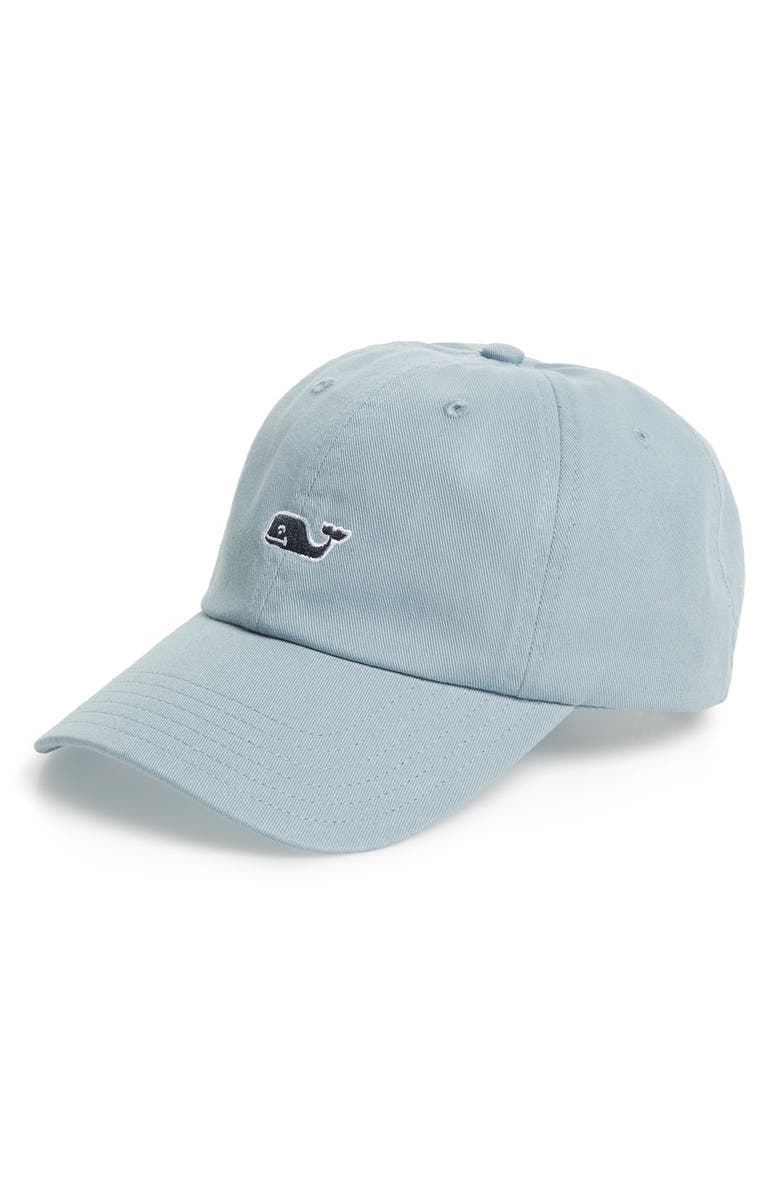 vineyard vines Whale Logo Cap, Main, color,