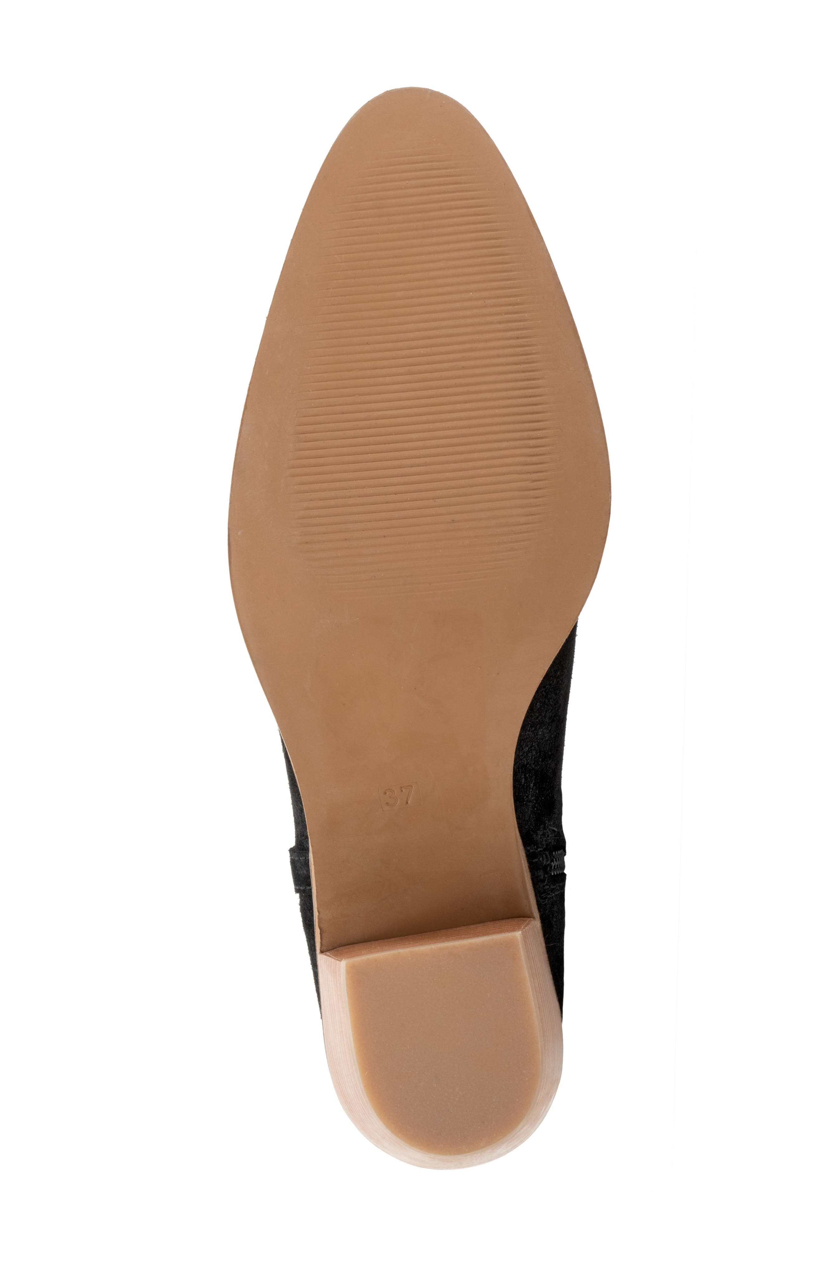Bueno Veronika Bootie, Alternate, color, Black Suede