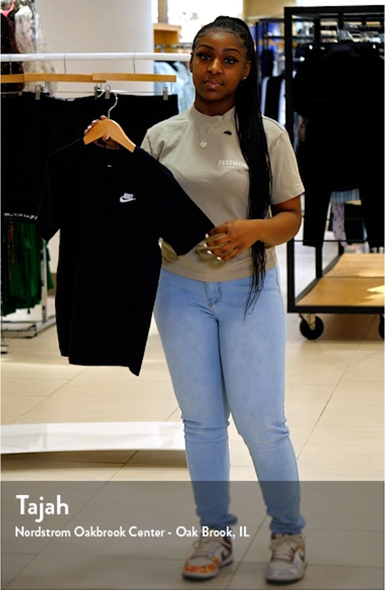 Kids' Embroidered Swoosh T-Shirt, sales video thumbnail