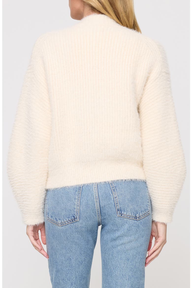 Cosmos Zip Cardigan, Alternate, color, TAPIOCA