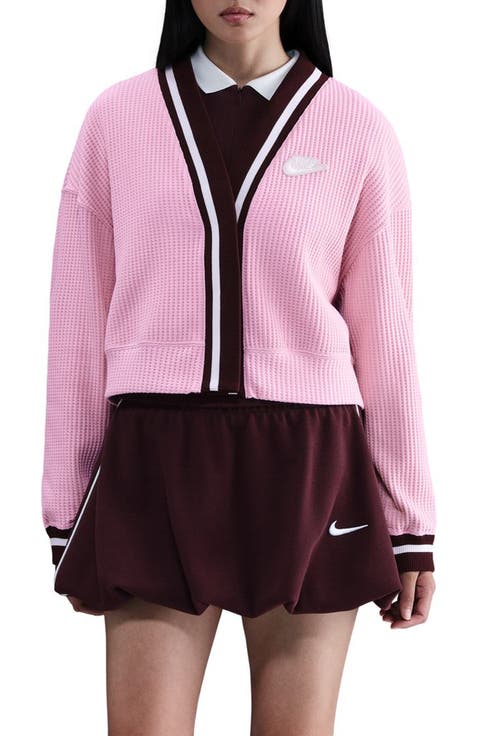 Prep Waffle Stitch Cardigan