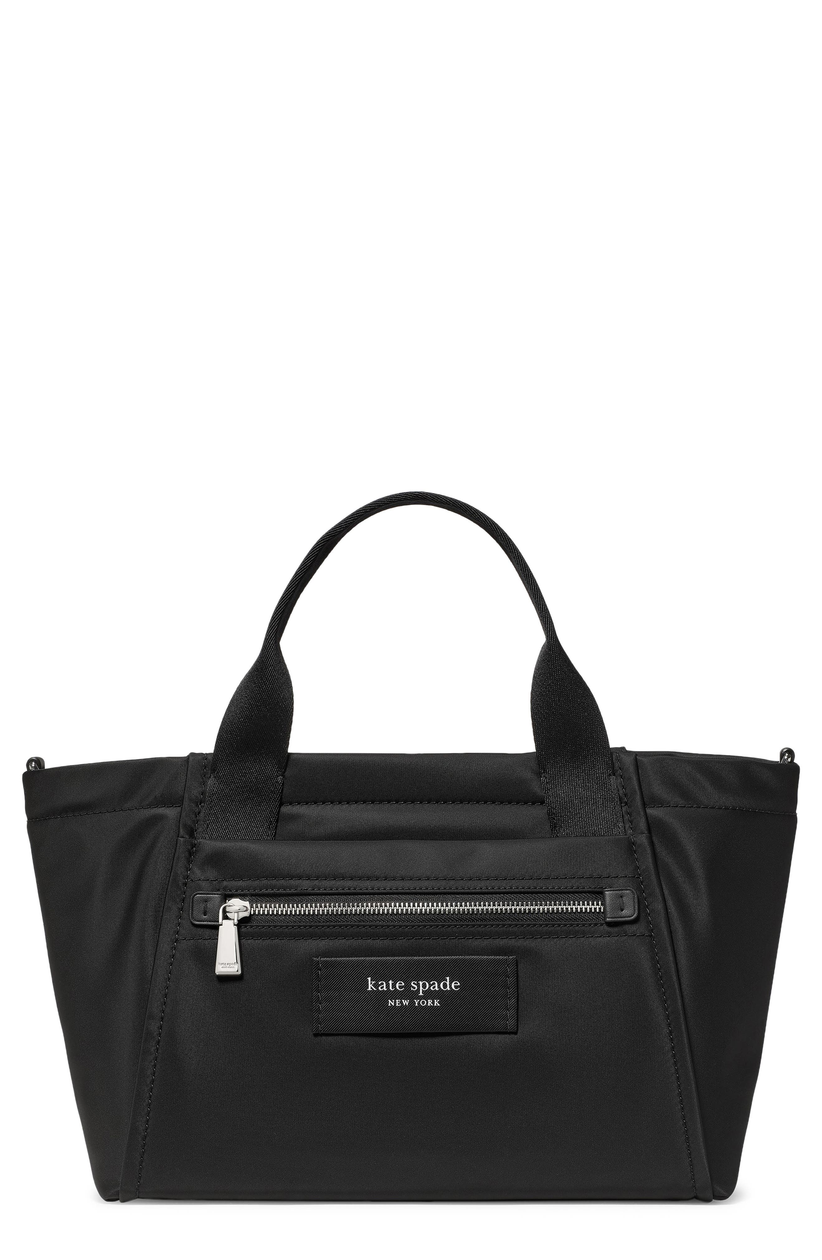 Kate Spade New York dash canvas tote, Main, color, Black