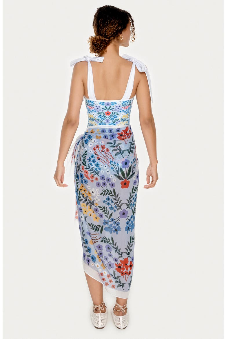 Beach Sarong Wrap, Alternate, color, Light Blue