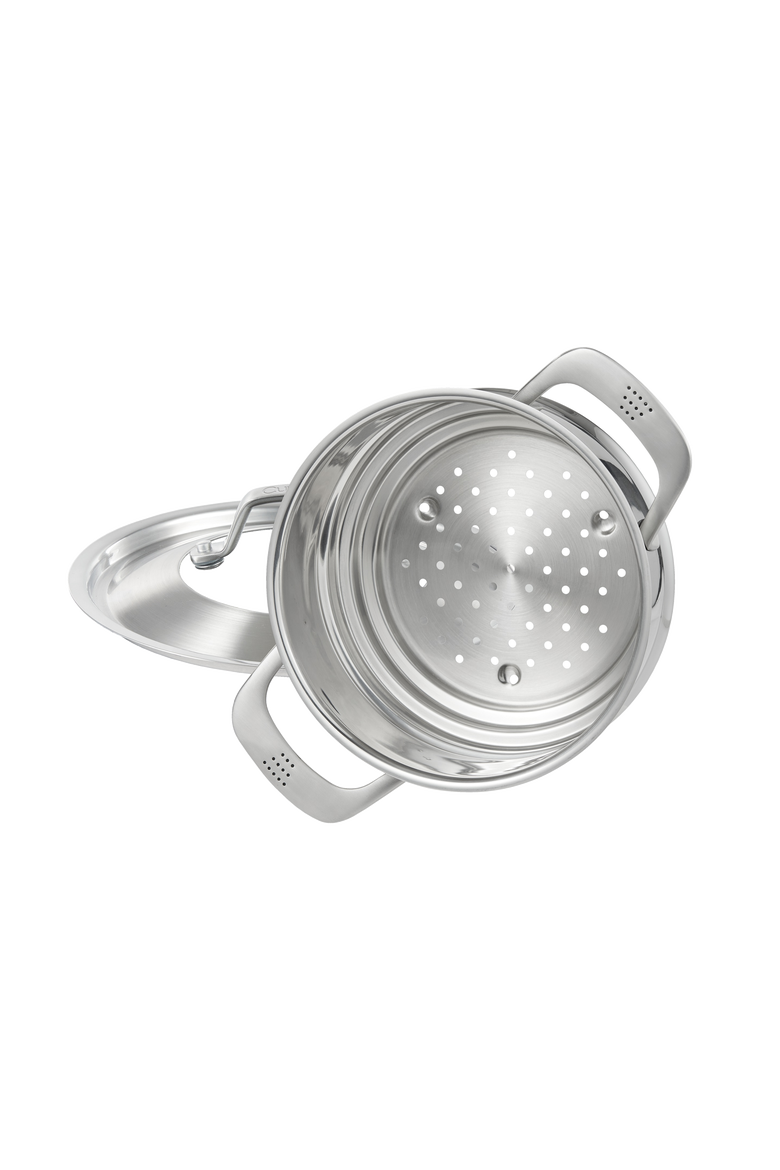 iD3® SS Universal Steamer, Alternate, color, SILVER