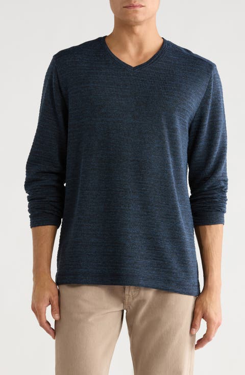 Crinkle Heathered Sweater