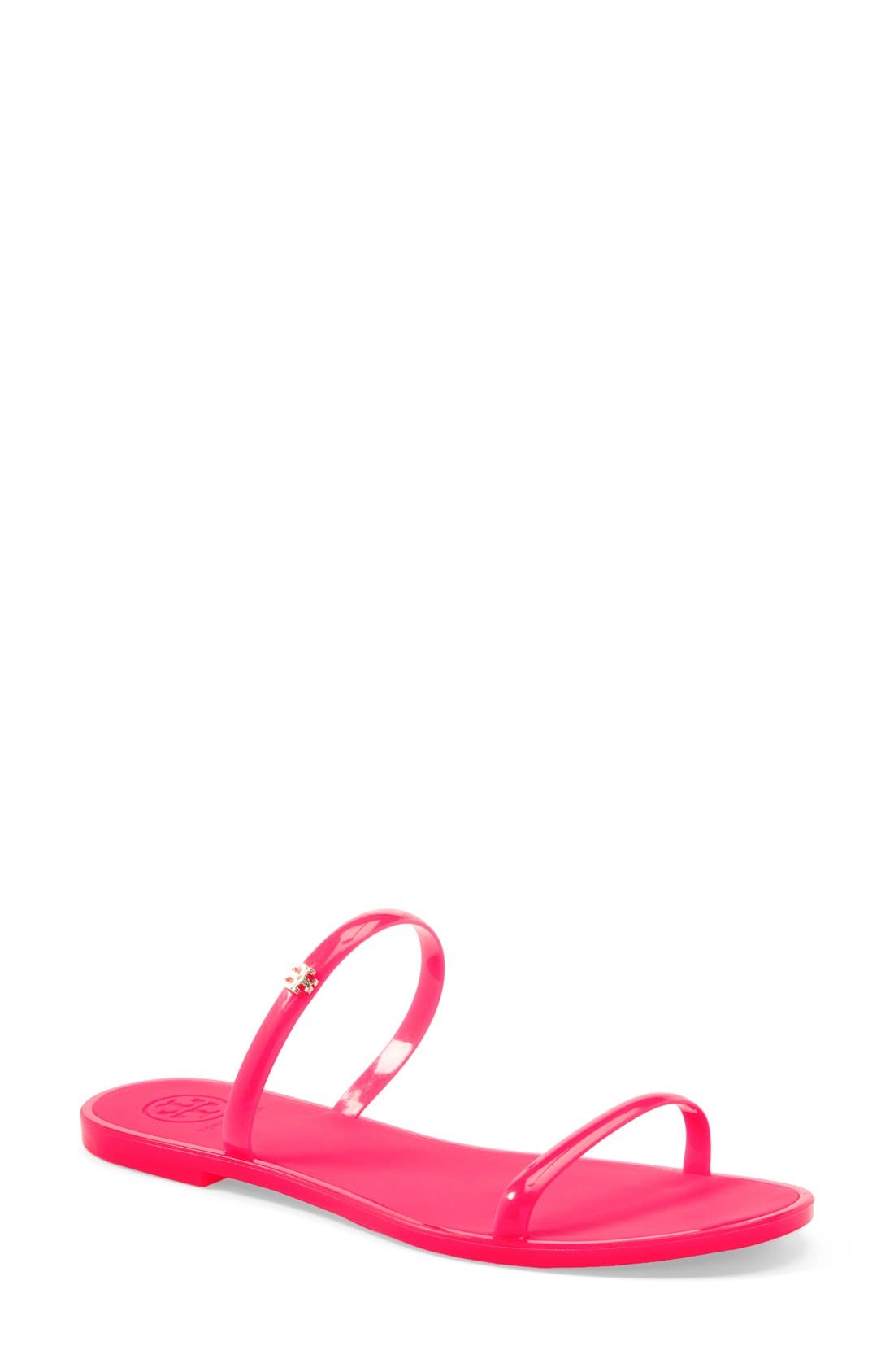 Jelly Sandal, Main, color, FLUO PINK
