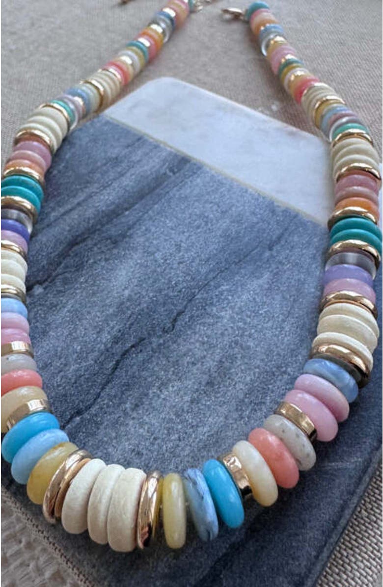 Erin McDermott Jewelry Sunday Brunch Necklace, Alternate, color, Ivory