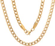 STEELTIME Curb Chain Necklace