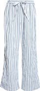 Dolce&Gabbana Stripe Crinkled Poplin PJ Pants